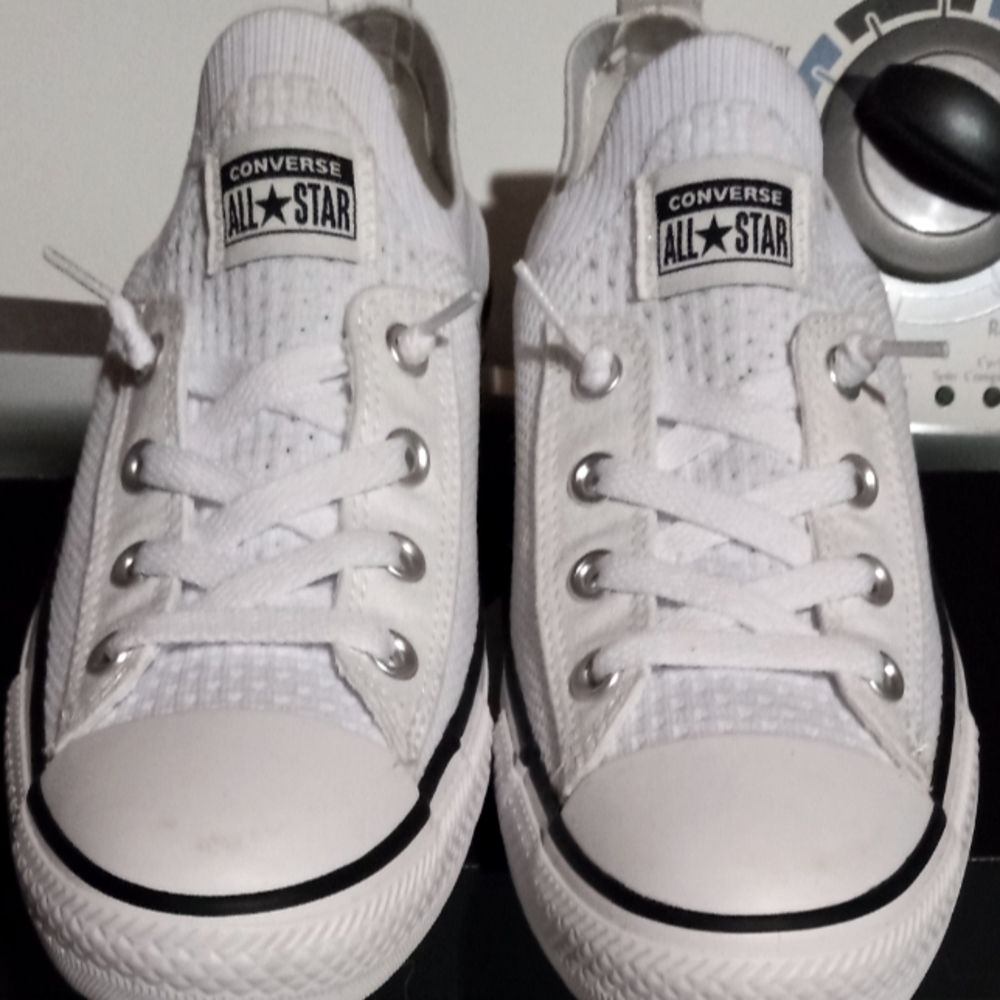Converse Chuck Taylor All Star Shoreline knit slip on tennis shoes. Size 10M